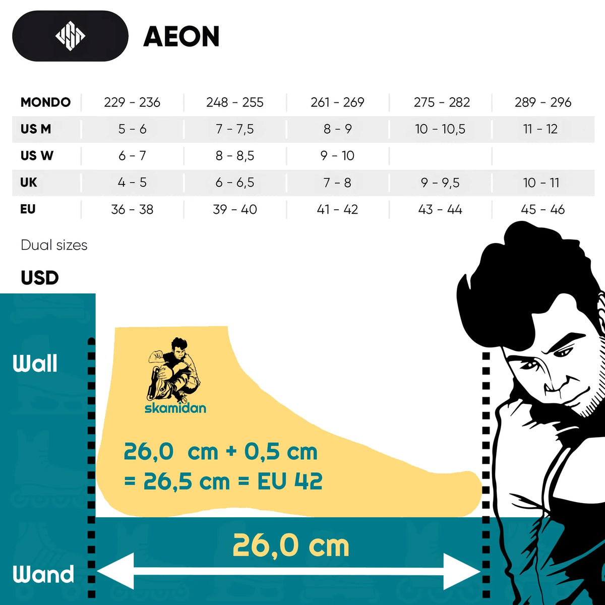 710282 USD Aeon 80 Sand – Braun | Unibody Mounting | Aggressive & Urban Inlineskates Rollerblades aggressiv Aggressive Skates Stunt Skates Rollerblading Aggressive Inline Best Aggressive Skates Urban Inline Skates Free Skates Top Stunt Skates Inliner Lörrach Freiburg Basel Inliner Skateshop SkaMiDan Weil am Rhein Deutschland Germany