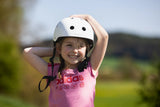 SKA903329 POWERSLIDE Allround Adventure Basic White | Weiß | Größenverstellbar | Kinder + Erwachsene | Stunt Skatehelm Skatehelm Kopf Rennhelm Fahrradhelm Radhelm Bike Helm Stunt Helm Skatehelm Stunt Skatehelm Größenverstellbar protectors skate helmet aggressive helmet wind helmet skatehelm surzhelm radhelm fahrradhelm sporthelm schutzhelm Skate Schützer Inliner Schützer Schutzausrüstung Fingerschutz Handschuhe inline skating inliner inlineksaten rollerbladen rollerskaten Inlineskates Rollerblades Fitness S