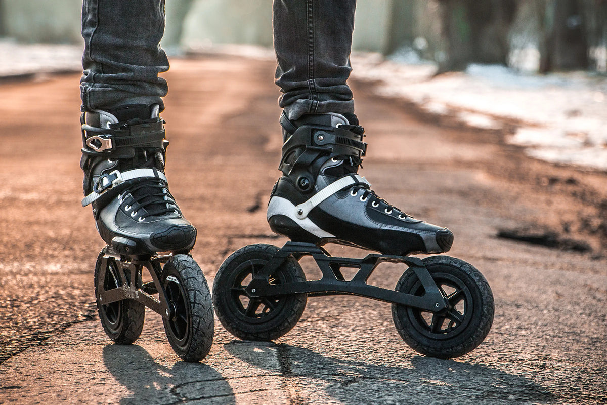 SKA908243 POWERSLIDE Edge 150 Frameset | 2x150mm | AL 6061 aircraft | Trinity | Offroad Inline Skating Inlineskates Urban Inline Rollen Offroad Inlineskates Trinity X Offroad Inline Skating Off-road inline skates offroad inliner SUV skates SUV Rollerblades SUV Inlnineskates SUV Air Wheels Air Rims Air Tire Off-Road Skating SUV Skating Off road inline skating off road blading Urban Inlineskate Fitness Inlineskates Inlineskates Sport Inline Skates Rollerblades Urban Inline Skating Urban Inline Skating Freeska