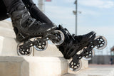 SKA940667 POWERSLIDE Phuzion Argon Black 100 | Trinity X | Fitness Inlineskates Fitness Inline Skating Rollerblading Freizeitskates Freizeit Skating Inlinerfahren Inliner laufen Skating Rollerblades Inline Skateschule und Skateshop SkaMiDan Weil am Rhein Deutschland Germany