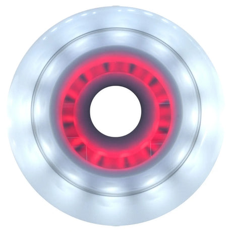  LUWL-LU10085-DUO-WH-WH/WhiteWhite Luminous LED Wheels Duo 100mm 85A – verschiedene Farben | Luminous LED Rollen für Inlineskates | Leuchtrollen | Fitness & Urban Inline Rollen Inline Skating Rollerblading Inlineskaterollen Skating Wheels for Rollerblader  Rollen für Inlineskater Lörrach Freiburg Basel Inliner Richtige Größe right Size for Rollerblades Langhaltende Inlineskaterollen Longlasting Wheels for Rollerblading Skateschule und Skateshop Weil am Rhein SkaMiDan Deutschland Germany
