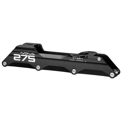 SKA904647 POWERSLIDE Nova Frame 4x90 275mm | Inlineskates Trinity X Freestyle Inlineskates Inlineskates Freestyle Inline Skating Slalom Skating Slalom Schiene Best Freestyle Skate Slalom Skate Powerslide Hardcore Evo Pro 90 2021 Slalom