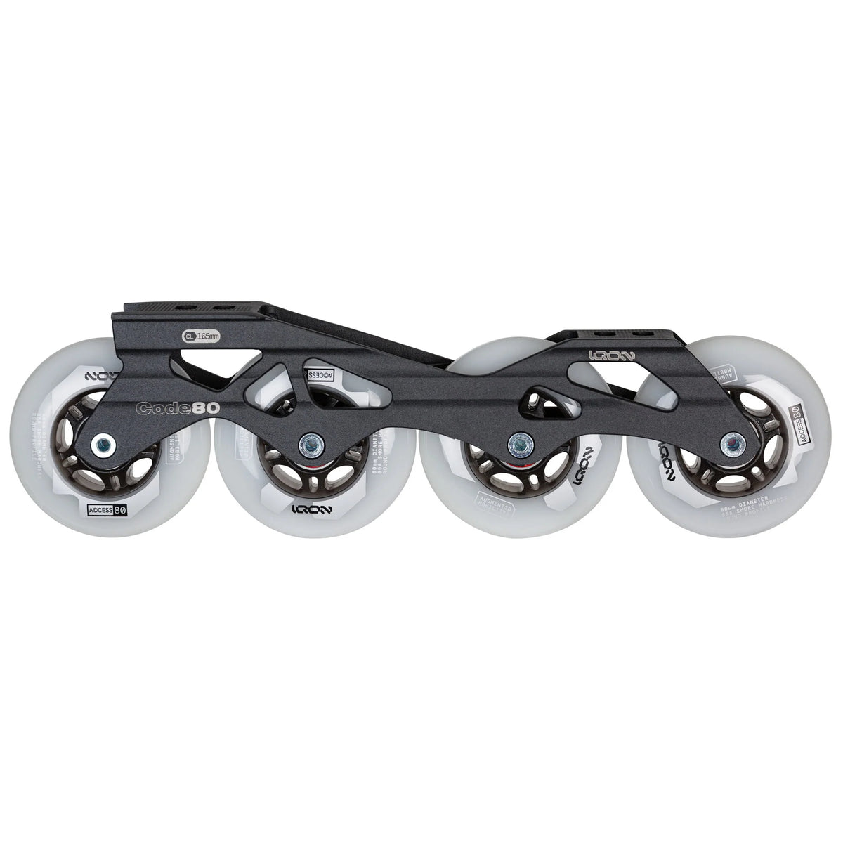 SKA20518 IQON Code 80 Complete 4x80mm 85A 243mm Komplettpaket | 165mm Dual Point Mounting | Urban Skating Classic Mounting Skating Urban Skating Powerblading Schiene aggressive frames powerblading frames speed frames ufs schinenen Inline Skating Black Freestyle Inline Skating Slalom Skating Slalom Schiene Slalom Frame Freestyle Frame Schienen Frames Speed Inline Skating Urban Inlineskates Trinity Trinity X Powerslide Trinity Schienen Trinity Frames Urban Inline Skating Urban Inline Skating Freeskates City S