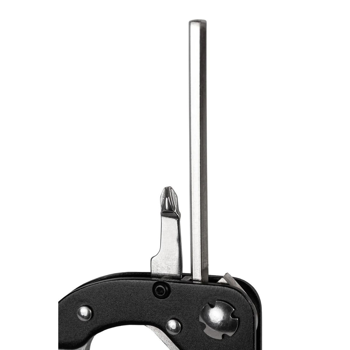 MESMER E-Clips Tool – Skatewerkzeug, Tragegriff für Inlineskates und Flaschenöffner in einem | 4mm Hex + Kreuzschlitz | Skatewerkzeug