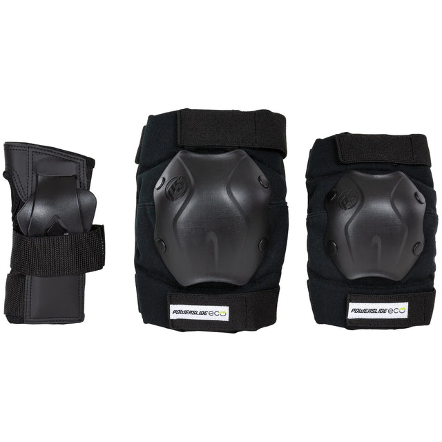 SKA903279 POWERSLIDE Standard Eco Tri-Pack Schoner recycelter Materialien Schützerset Gelenkschutz Schützer Schoner Inliner Schoner Inline Schützer protectors skate Skate Schützer Inliner Schützer Schutzausrüstung Fingerschutz Handschuhe inline skating inliner inlineksaten rollerbladen rollerskaten Inlineskates Rollerblades Fitness Skates Slalom Skates rollerblades rollerblading inline skating Lörrach Freiburg Basel Inliner Skateschule und Skateshop Weil am Rhein SkaMiDan