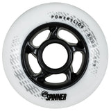 SKA905324 POWERSLIDE Spinner Wheels 84mm 85A White Inliner Rollen Inlineskates Reifen Inliner Skateschule und Skateshop Weil am Rhein SkaMiDan
