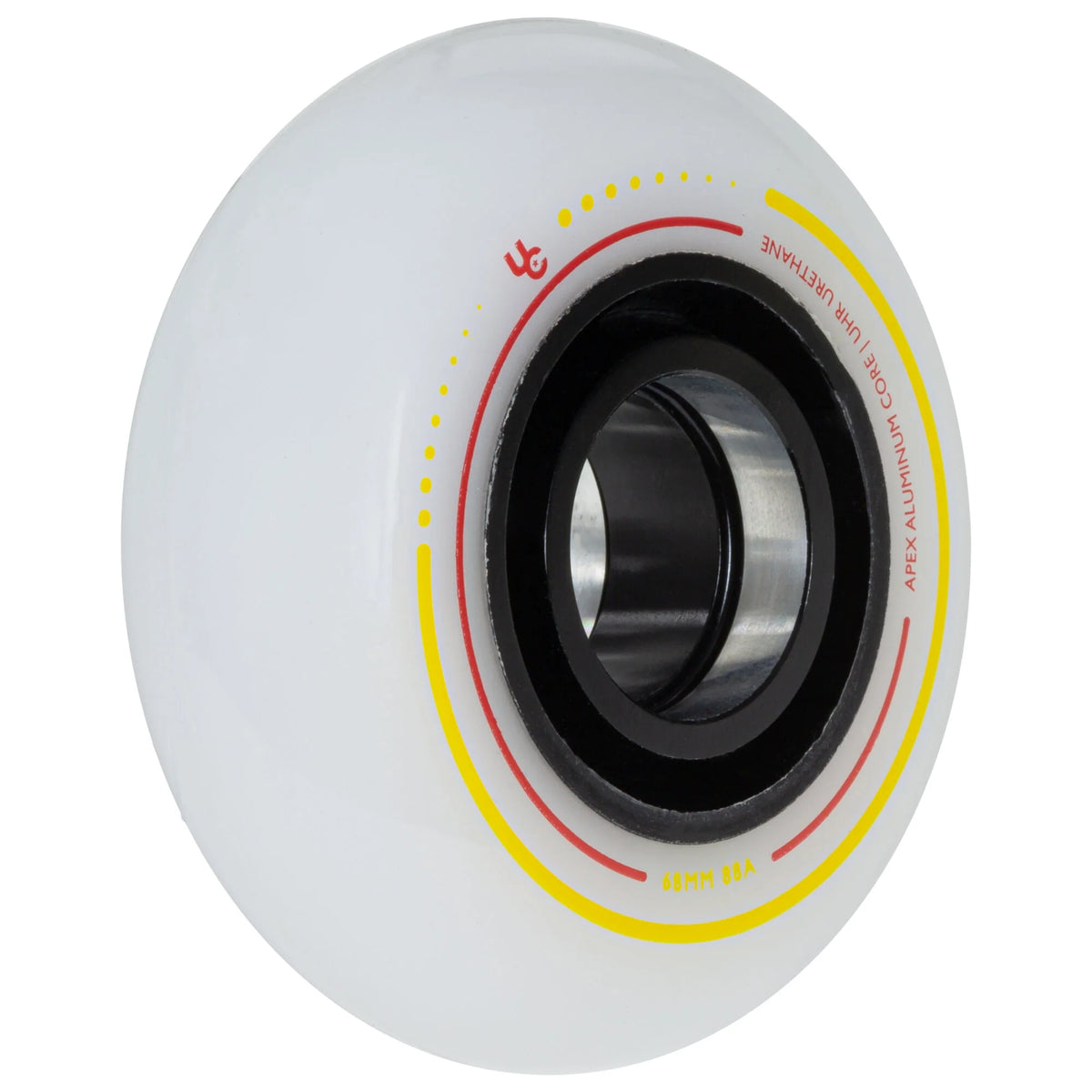 SKA406194 UNDERVOVER Apex Wheels 68mm 88A Milky Yellow Aluminium Kern Alukern Aggressive Inline Rollen Gawds Pro Wheels Gawds Pro Rollen Skateollen Undercover Franky Morales Gawds Brand Rollen für Inliner Stuntrollen Rollerblades Rollerblading Aggressive Inline Skating Aggressive Inline Skating Rollerblading Blading Inline Skating Inliner Skateschule und Skateshop Weil am Rhein SkaMiDan Lörrach Freiburg Basel Deutschland Germany