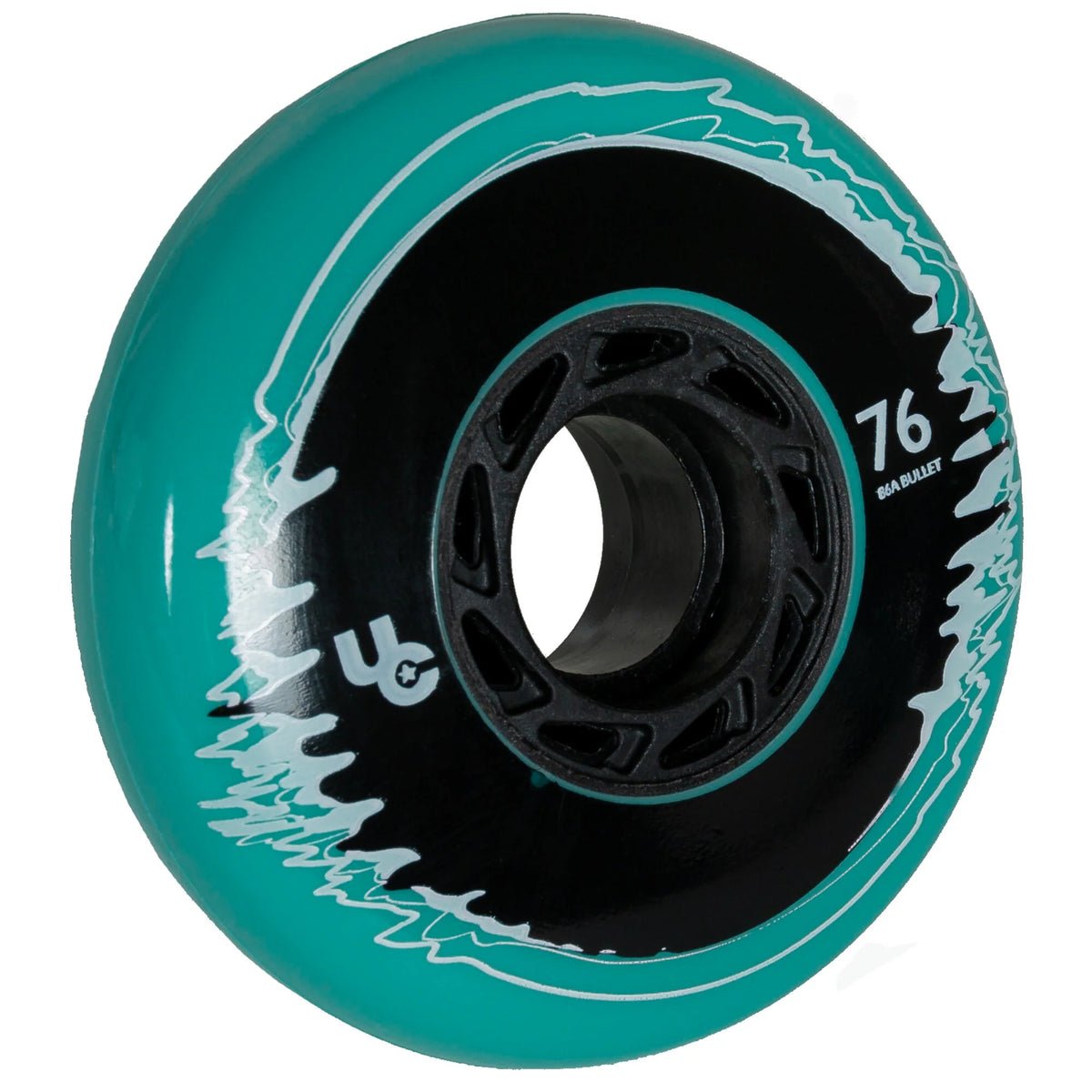SKA406204 UNDERCOVER Cosmic Interference 76mm 86A Arctic Blue Aggressive Inline Rollen Rollerblading Stunt Skating Stuntrollen Trick Skating Inline Skating Aggressive Inline Skating Grinding grinden Skateschule und Skateshop SkaMiDan Weil am Rhein