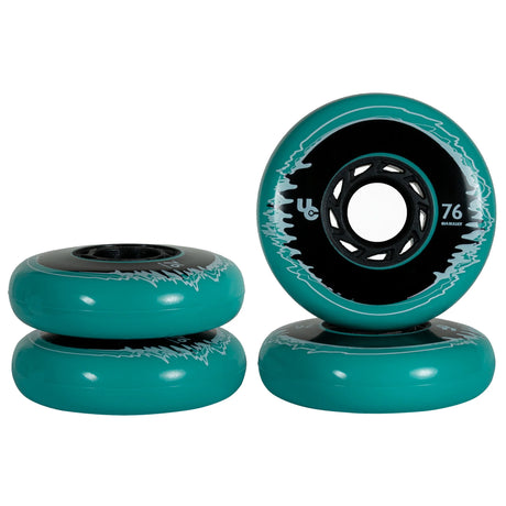 SKA406204 UNDERCOVER Cosmic Interference 76mm 86A Arctic Blue Aggressive Inline Rollen Rollerblading Stunt Skating Stuntrollen Trick Skating Inline Skating Aggressive Inline Skating Grinding grinden Skateschule und Skateshop SkaMiDan Weil am Rhein