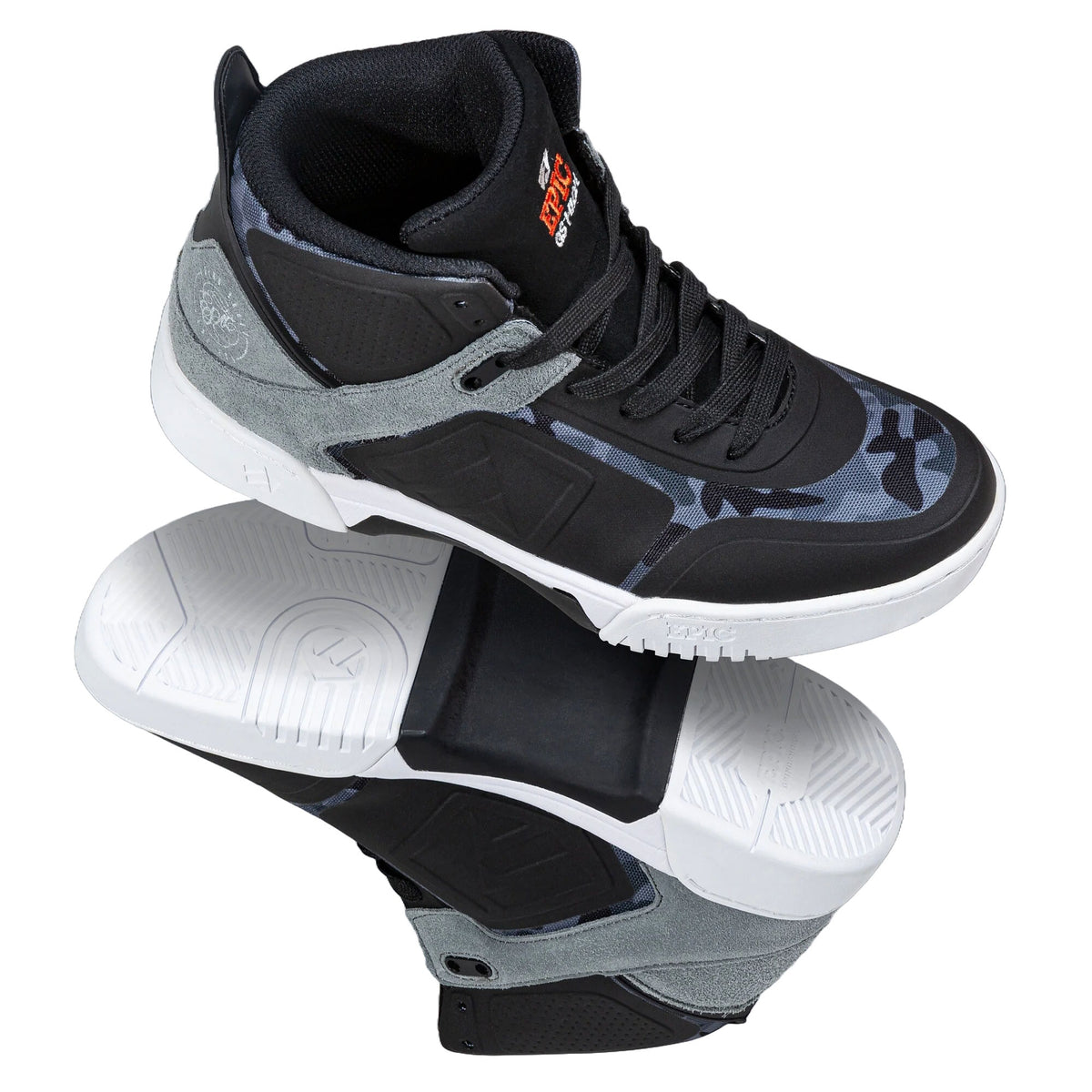 SKA140001 EPIC Storm Grindschuhe Sneaker Black & Grey Grindschuhe Grindschuhe Grindshoes Grind Schuhe Grind Shoes Soapschuhe Soap Schuhe Soapshoes Soap Shoes Seifenschuhe Slideschuhe Slideshoes Rutschschuhe Rutsch Schuhe Slide Shoes Slide Schuhe Inliner Schuhe Inlineschuhe Inliner Skateschule und Skateshop Weil am Rhein SkaMiDan Lörrach Freiburg Basel Deutschland Germany
