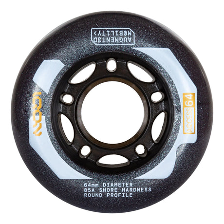 SKA30364 IQON Access 64 Natural | 64mm 85A | Dark Grey | 4-Pack | Aggressive Inline Rollen Urban Inline Rollen Offroad Inlineskates Trinity X Offroad Inline Skating Off-road inline skates offroad inliner SUV skates SUV Rollerblades SUV Inlnineskates SUV Air Wheels Air Rims Air Tire Off-Road Skating SUV Skating Off road inline skating off road blading Urban Inlineskate Fitness Inlineskates Inlineskates Sport Inline Skates Rollerblades Urban Inline Skating Urban Inline Skating Freeskates Trainng Skates Streck
