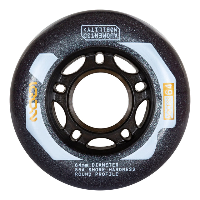 SKA30364 IQON Access 64 Natural | 64mm 85A | Dark Grey | 4-Pack | Aggressive Inline Rollen Urban Inline Rollen Offroad Inlineskates Trinity X Offroad Inline Skating Off-road inline skates offroad inliner SUV skates SUV Rollerblades SUV Inlnineskates SUV Air Wheels Air Rims Air Tire Off-Road Skating SUV Skating Off road inline skating off road blading Urban Inlineskate Fitness Inlineskates Inlineskates Sport Inline Skates Rollerblades Urban Inline Skating Urban Inline Skating Freeskates Trainng Skates Streck