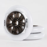 SKA30625 IQON Access 125 Natural Wheels | 125mm 85A | Milky White | 3-Pack | Urban Inline Rollen Urban & Freestyle Inline Rollen Aggressive Inline Rollen | 4-Pack | Aggressive Inline Rollen Aggressive Inline Rollen Inline Rollen Urban Inline Rollen Edition Urban Inline Rollen Aggressive Inline Rollen Urban Inline Rollen Fitness Inline Rollen für Inliner Stuntrollen Rollerblades Rollerblading Aggressive Inline Skating Aggressive Inline Skating Rollerblading Blading Inline Skating Inliner Skateschule und Skat
