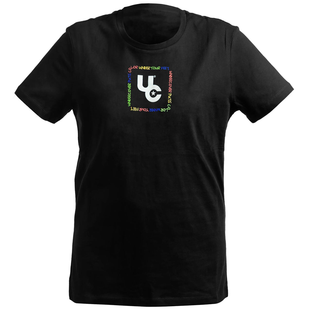 SKA406220 UNDERCOVER CI Slogan T-shirt | Black | Unisex | Clothing | Bekleidung  Inliner Sport Skates Sport Inliner Rollerblades Rollerblading Lörrach Freiburg Basel Inliner Skateschule und Skateshop Weil am Rhein SkaMiDan Deutschland Germany
