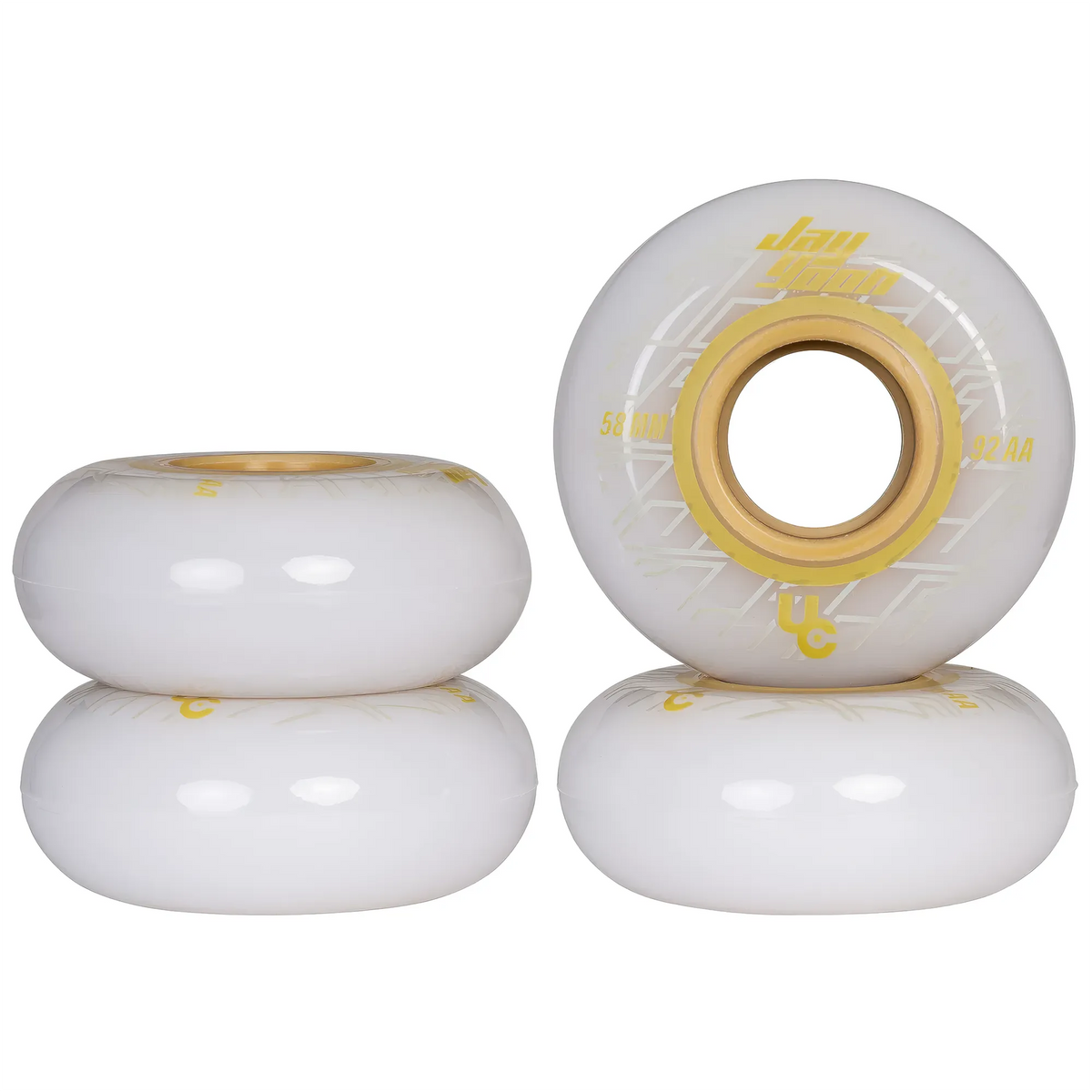 SKA406366 UNDERCOVER Jay Yoon Pro Wheels – 58mm 92A & 88A – Weiß-Gold | Undercover Rollen | Aggressive Inline Rollen Aggressive Wheels Inline Rollen Aggressive Inline Rollen Stuntrollen Rollerblades Rollerblading Aggressive Inline Skating Blading Inliner Skateschule Skateshop Weil am Rhein SkaMiDan Lörrach Freiburg Basel Deutschland Germany