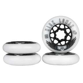 SKA406367 UNDERCOVER Nick Lomax Pro Wheels – 80mm 88A – Weiß-Schwarz | Undercover Rollen | Fitness, Freestyle & Urban Inline Rollen Inliner Freeride Wheels Rollerblading Downhill Inline Skating Skateschule Skateshop Weil am Rhein SkaMiDan Lörrach Freiburg Basel Deutschland Germany