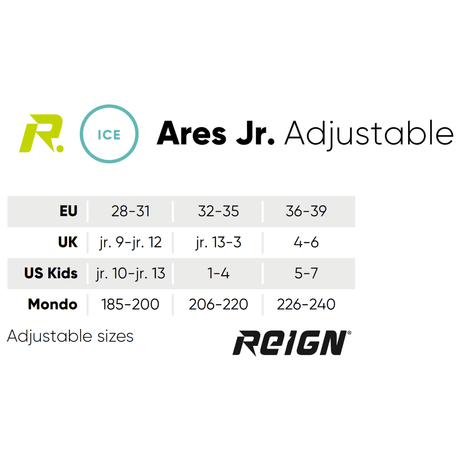 SKA902253 REIGN Ares Junior Kids Hockey Ice Skates Indoor Hockey Hockey Skating Inline Hockey Skating Roller Hockey Ice Hockey skates Puck Ball Inliner Skateschule und Skateshop SkaMiDan Weil am Rhein