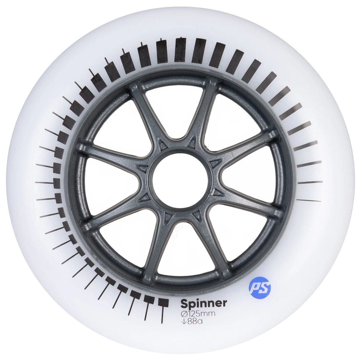 SKA905520 POWERSLIDE Spinner Wheels 125mm 88A – verschiedene Farben | Schnelle & besonders abriebfeste Skaterollen | Fitness & Urban Inline Rollen Spinner Rollen Räder Inliner Freeride Wheels Rollerblading Downhill Inline Skating Skateschule Skateshop Weil am Rhein SkaMiDan Lörrach Freiburg Basel Deutschland Germany