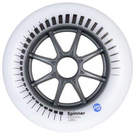 SKA905520 POWERSLIDE Spinner Wheels 125mm 88A – verschiedene Farben | Schnelle & besonders abriebfeste Skaterollen | Fitness & Urban Inline Rollen Spinner Rollen Räder Inliner Freeride Wheels Rollerblading Downhill Inline Skating Skateschule Skateshop Weil am Rhein SkaMiDan Lörrach Freiburg Basel Deutschland Germany