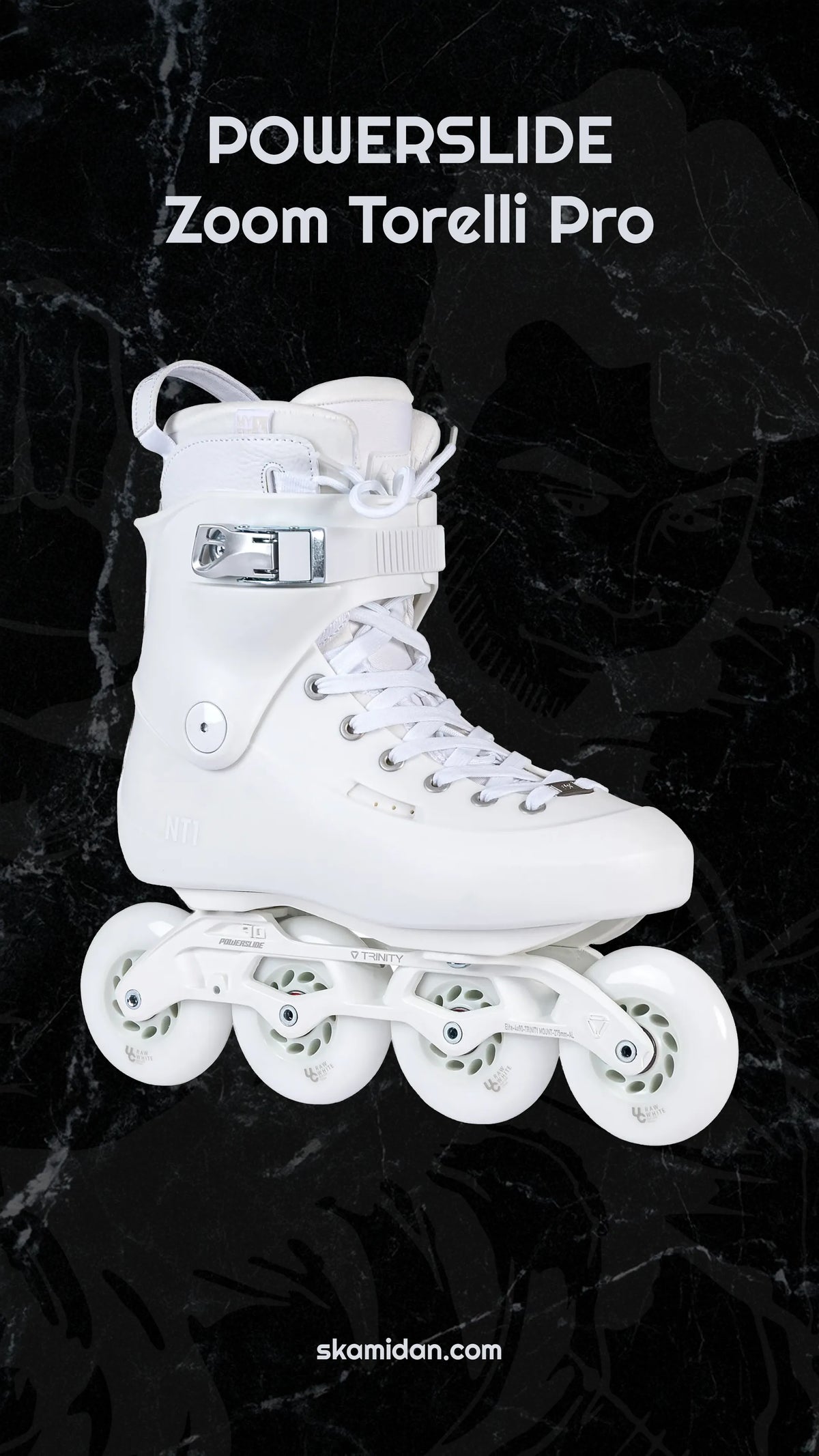 SKA908472 POWERSLIDE Zoom Torelli Pro NT1 White | Trinity Mounting | Freeride & Urban Inlineskates Freeskates inline trick skaten Urban Inlineskates Freestyle Inlineskates Free Skates Slalom Skates Freestyle Inlineskates Freestyle Rollerblades Slalom Blades Urban Inlineskates Freeskates Fitness Inlineskates Inlineskates Sport Inline Skates Rollerblades Urban Inline Skating Urban Inline Skating Freeskates Training Skates Strecken Skates Trinity Skates Einsteiger Beginner Inlineskates Inliner Fitness Inliner 