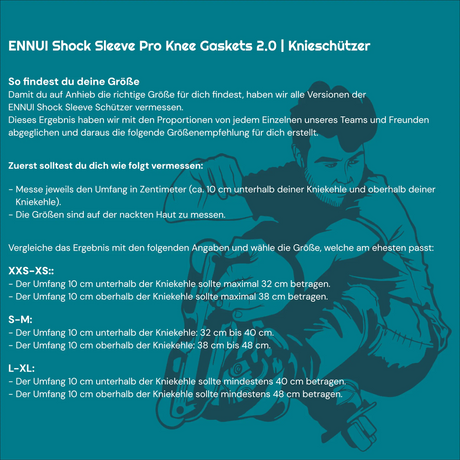 SKA920128 ENNUI Shock Sleeve Pro Knee Gaskets 2.0 | Knieschützer | Urban Inline Skating | Schützer Für das Fitness Inline Skating | Fitness Skating Protektors | Schoner für Inline Skater | Protektion for Inline Skater | Knee Pads | Knieschützer | Knieschoner | Elbow Pads | Ellenbogen Protektoren | Lörrach Freiburg Basel Inliner Skateschule und Skateshop Weil am Rhein SkaMiDan Deutschland Germany
