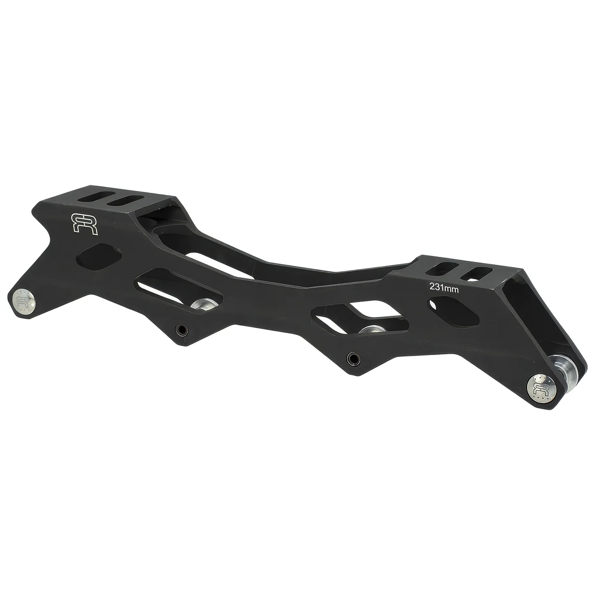 SKAFRFM-R2R476-231-BK FR Skates R2-R 4x76mm – 231mm | Rockerbar – Rockerable | 165mm Dual Point Mounting | Inline Freestyle Slalom Skating Rahmen Schienen Rahmen Frame Freestyle Inline Skating Slalom Skating Slalom Schiene Slalom Frame Freestyle Frame Schienen Frames Speed Inline Skating Urban Freeskates Lörrach Freiburg Basel Inliner Skateschule Skateshop Weil am Rhein SkaMiDan Deutschland Germany