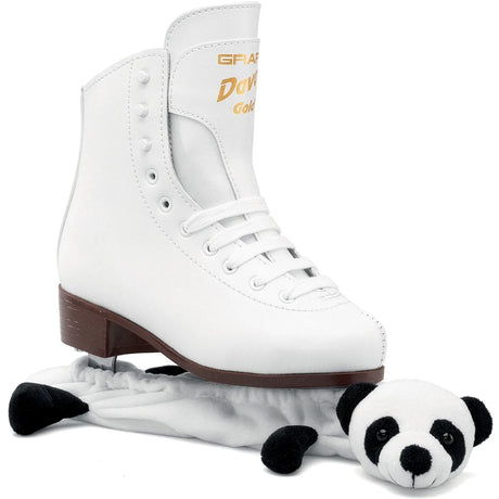 SKAFUZZKKUS GRAF Kufenschoner Fuzzy mit Plüschkopf – Leopard & Panda | Kufenschoner für Schlittschuhe | Zubehör für Inline Skating | Inline Skating Fitness Inline Skating Urban Inline Skating | Aggressive inline Skating | Lörrach Freiburg Basel Inliner Skateschule und Skateshop Weil am Rhein SkaMiDan Deutschland Germany
