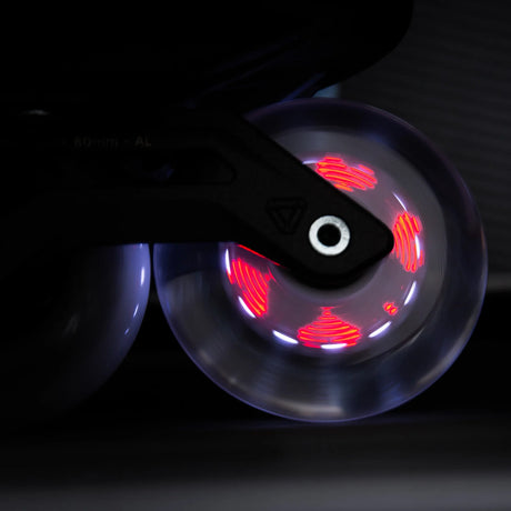 SKALUWL-LU6485-DUO-GA-PU/GalaxyPurple POWERSLIDE Graphix Plus LED Rollen – 80mm 85A | LED Rollen für Inlineskates | Leuchtrollen für das Inline Skating Inline Skating Rollerblading Inlineskaterollen Skating Wheels for Rollerblader  Rollen für Inlineskater Lörrach Freiburg Basel Inliner Richtige Größe right Size for Rollerblades Langhaltende Inlineskaterollen Longlasting Wheels for Rollerblading Skateschule und Skateshop Weil am Rhein SkaMiDan Deutschland Germany
