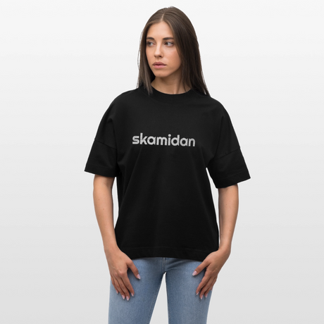 SkaMiDan Basic Oversized T-Shirt | Bio | 100% Baumwolle aus biologischem Anbau SkaMiDan Merch Bekleidung Clothing Clothes Skate Shirt Skate Gear Skating T-shirts pullover skate klamotten zum skaten inline skating roller skating rollerblading inlineskaten rollerbladen weil am rhein lörrach freiburg basel inliner sportbekleidung sportkleidung funktionskleidung Skating School Skateshop Skateschule Skaterladen Deutschland Germany