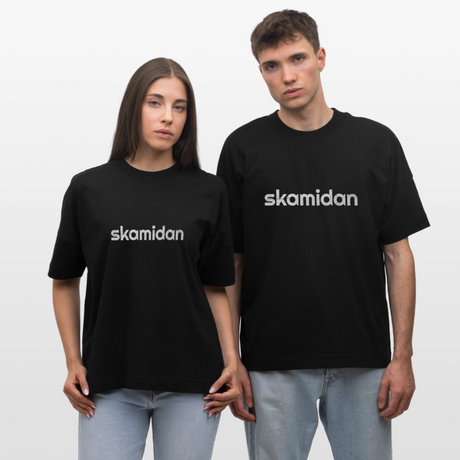SkaMiDan Basic Oversized T-Shirt | Bio | 100% Baumwolle aus biologischem Anbau SkaMiDan Merch Bekleidung Clothing Clothes Skate Shirt Skate Gear Skating T-shirts pullover skate klamotten zum skaten inline skating roller skating rollerblading inlineskaten rollerbladen weil am rhein lörrach freiburg basel inliner sportbekleidung sportkleidung funktionskleidung Skating School Skateshop Skateschule Skaterladen Deutschland Germany