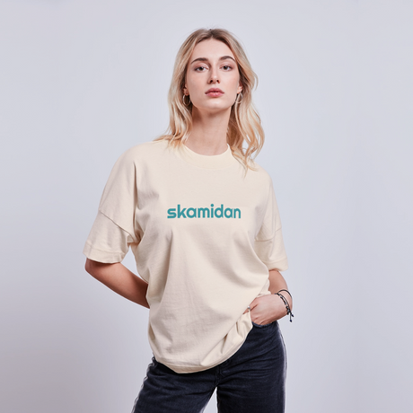 SkaMiDan Original Oversized T-Shirt | Bio | 100% Baumwolle aus biologischem Anbau SkaMiDan Merch Bekleidung Clothing Clothes Skate Shirt Skate Gear Skating T-shirts pullover skate klamotten zum skaten inline skating roller skating rollerblading inlineskaten rollerbladen weil am rhein lörrach freiburg basel inliner sportbekleidung sportkleidung funktionskleidung Skating School Skateshop Skateschule Skaterladen Deutschland Germany