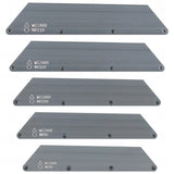 WIZARD NR Silver Frames – Wizard Inline Frames | Natural Rocker | UFS Mounting | Wizard Inline Skating