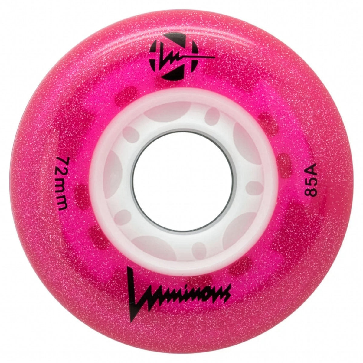 Luminous LED Wheels 72mm 85A | Luminous LED Rollen für Inlineskates in verschiedenen Farben | 4-Pack | Leuchtrollen | Fitness & Urban Inline Rollen