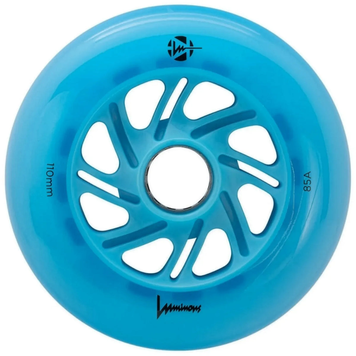Luminous LED Wheels 110mm 85A | Luminous LED Rollen für Inlineskates in verschiedenen Farben | 3-Pack | Leuchtrollen | Fitness & Urban Inline Rollen