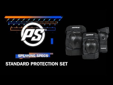SKA903305 POWERSLIDE Standard Black Knee Pads | Schwarze Knieschoner Schoner Schützerset Protektoren Shin Guards Schlank Dünn Slim Gelenkschutz Schützer Schoner Inliner Schoner Inline Schützer protectors skate Skate Schützer Inliner Schützer Schutzausrüstung Fingerschutz Handschuhe inline skating inliner inlineksaten rollerbladen rollerskaten Inlineskates Rollerblades Fitness Skates Slalom Skates rollerblades rollerblading inline skating Lörrach Freiburg Basel Inliner Skateschule und Skateshop Weil am Rhein