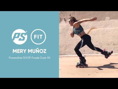 Powerslide Doop Purple Dusk 90 | Trinity X | Step-In Inlineskates
