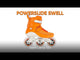 POWERSLIDE Swell Citrus 100 | Orange | Trinity X | Fitness Inlineskates