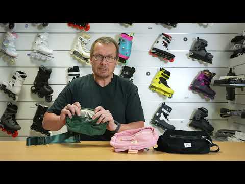 SKA810697 SKA810698 SKA810699 CHAYA Fanny Bag | RFiD Bauchtasche, bzw. Gürteltasche | Praktische Hüfttasche für das Skating CHAYA Fanny Bag | RFiD belt bag or bum bag | practical hip bag for skating Grün Rosa Schwarz Green Pink Black | Funktioneller Roller Skating Rucksack mit Halterungen für Rollschuhe Skaterucksack Rucksack für die Befestigung von Rollschuhe Park Quad Skates Chaya Plates Roller Skates Aggressive Quad Skates Park Rollschuhe Lifestyle Rollschuhe Lifestyle Roller Skates Skaterpark Stunt Roll