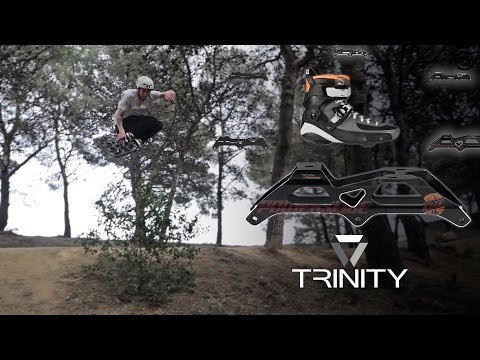 POWERSLIDE Trinity Outback SUV Offroad Frame Set 3x150 | 328mm | Off-road inline skating