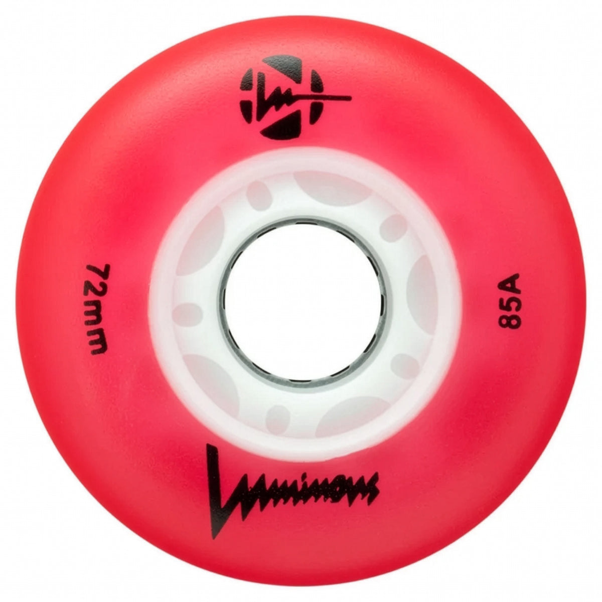 Luminous LED Wheels 72mm 85A | Luminous LED Rollen für Inlineskates in verschiedenen Farben | 4-Pack | Leuchtrollen | Fitness & Urban Inline Rollen